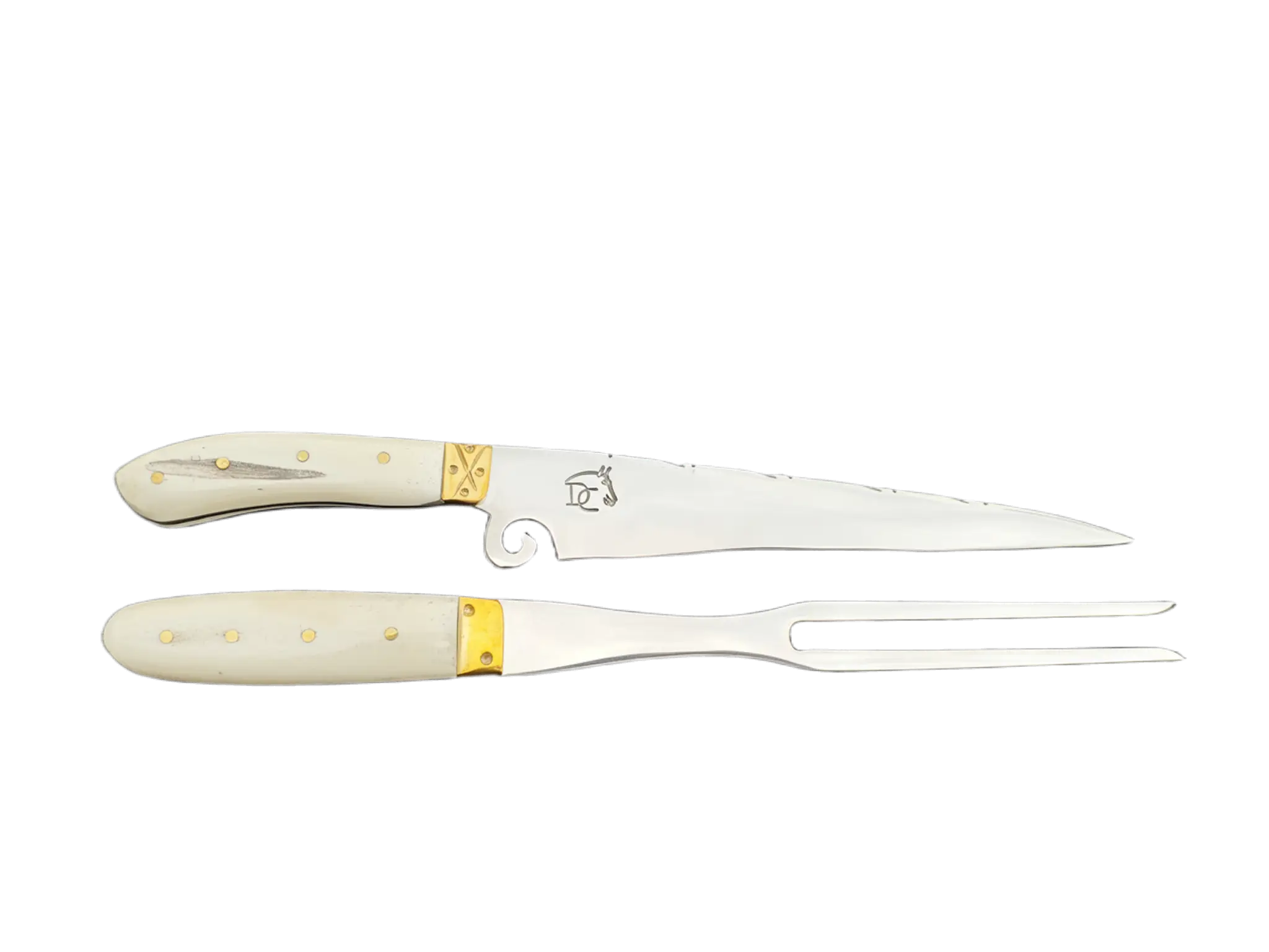 fio-de-prata-kit-premium-cabo-osso-doma (1) Doma Conjunto Faca e Garfo