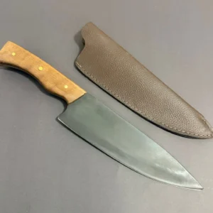 Faca Chef em carbono