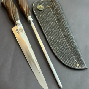 Kit Chaira e Faca Aço Inox